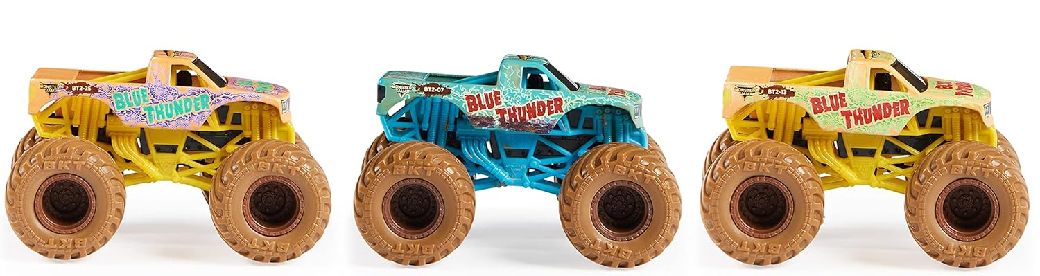 Foto 4 | Monster Jam Mystery Mudders Blue Thunder (los Estilos Variarán) Spin Master