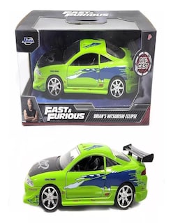Foto 3 | Brian´s Mitsubishi Eclipse Rápido Y Furioso + Termo de Regalo Güish