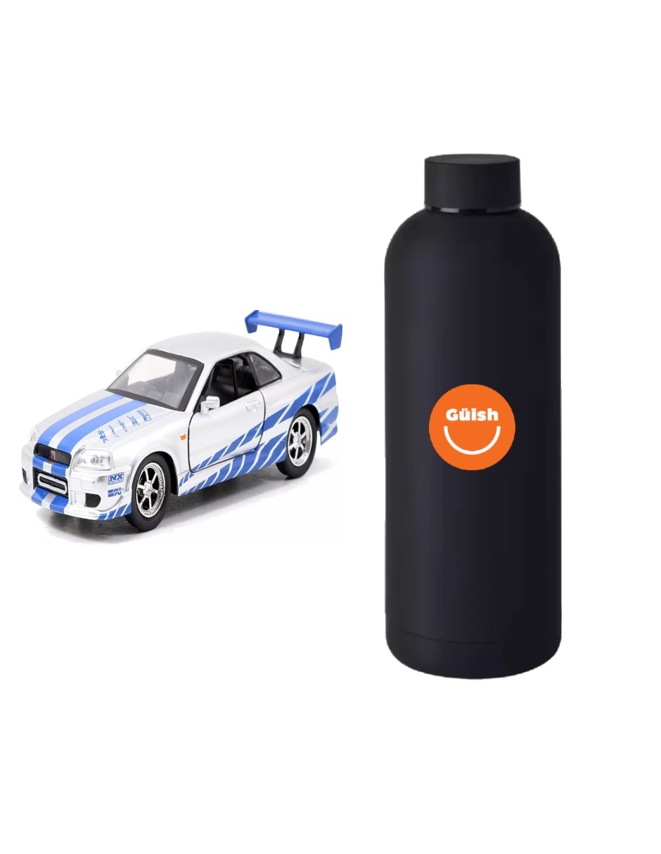 Foto 1 | Nissan Skyline Gtr R34 Brian Rapido Y Furioso + Termo De Regalo Güish
