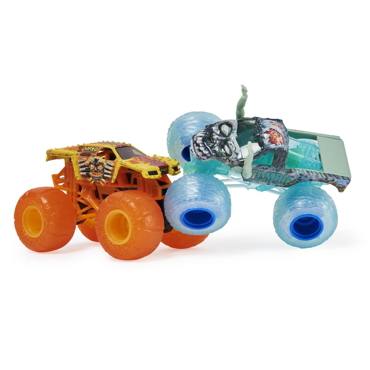 Foto 2 | Toy Monster Jam Earth Vs Surf [max D Y Zombie] A Escala 1:64 - Venta Internacional.