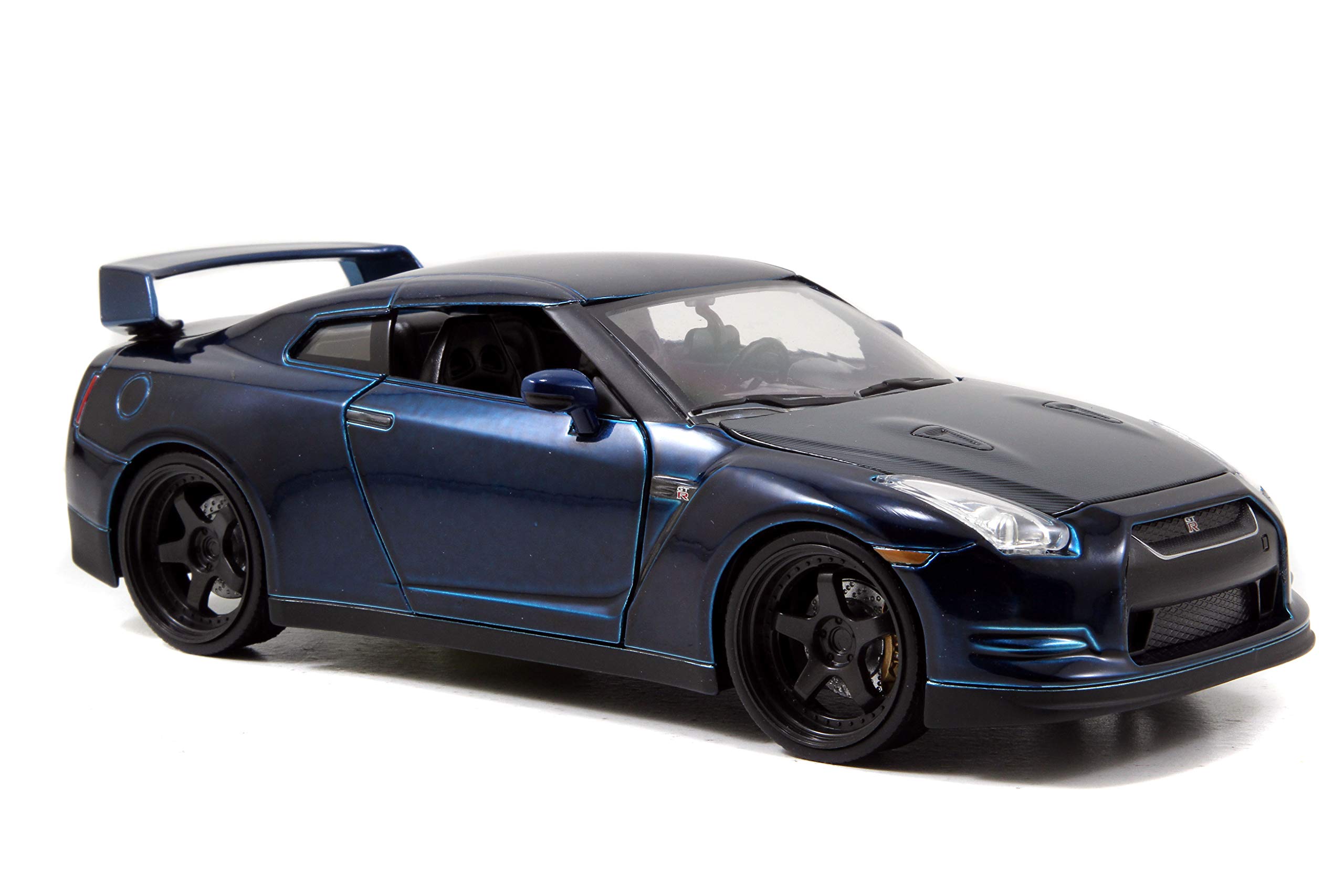 Foto 3 pulgar | Coche Jada Toys Fast & Furious Nissan GTR Azul 1:24 - Venta Internacional