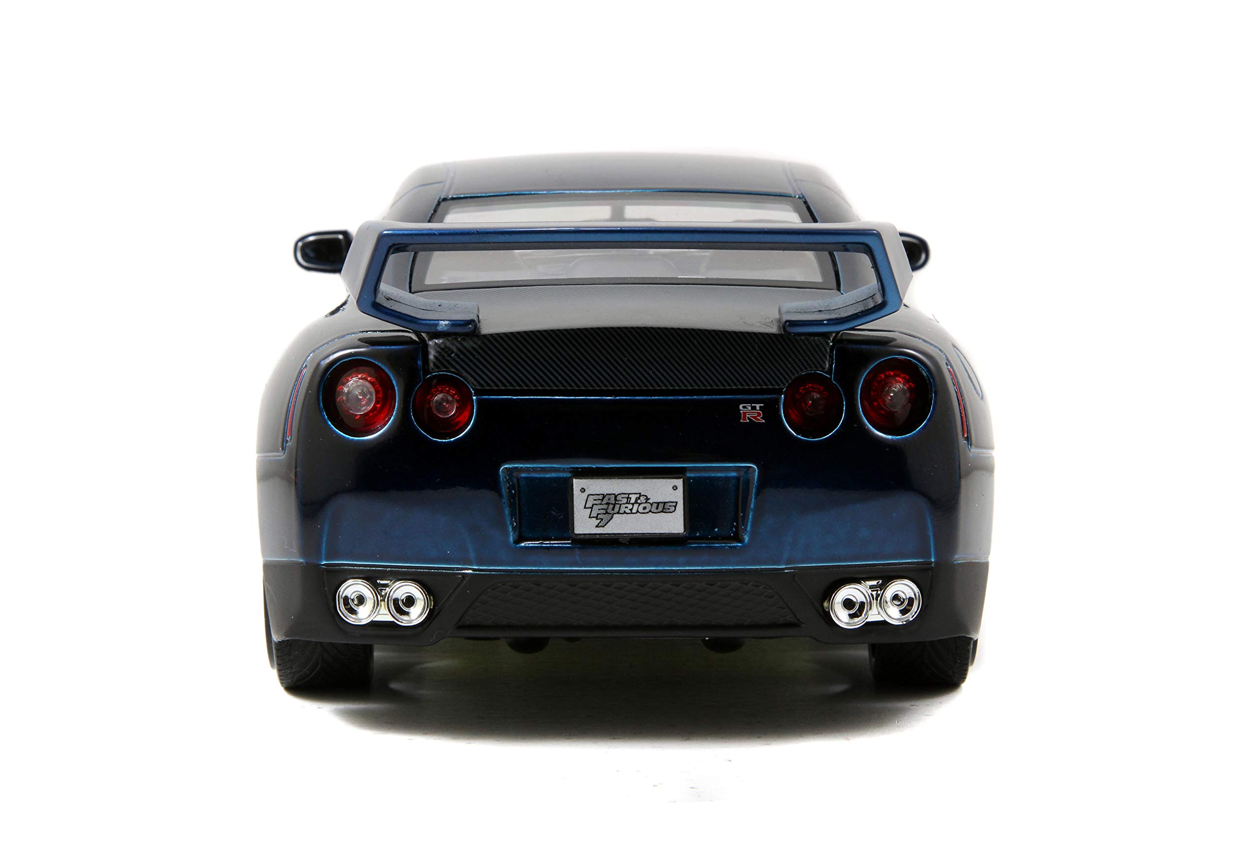 Foto 4 pulgar | Coche Jada Toys Fast & Furious Nissan GTR Azul 1:24 - Venta Internacional