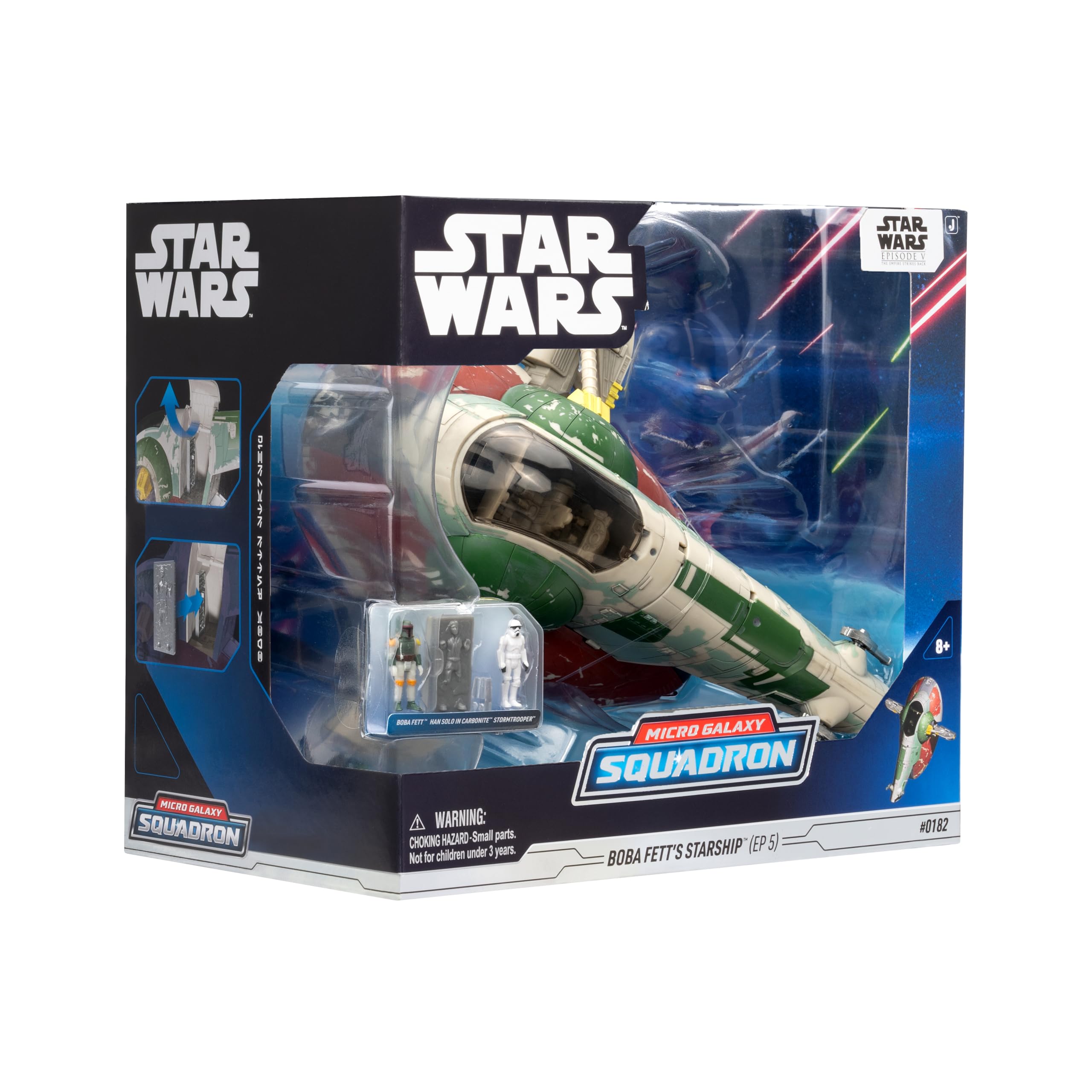 Foto 5 pulgar | Starship De Boba Fett De Toy Star Wars De 7 Pulgadas Con Licencia Oficial - Venta Internacional.