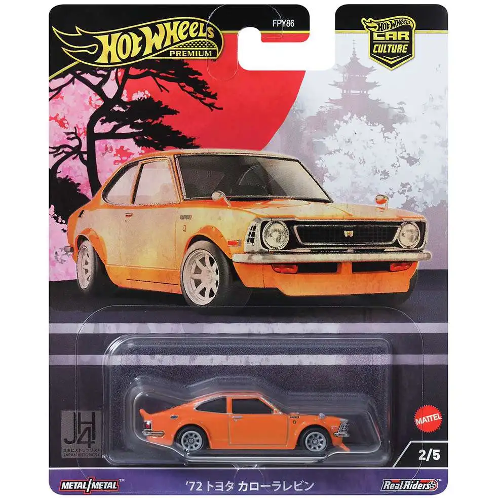 Foto 2 pulgar | Hot Wheels Japan Historics 4 ´72 Toyota Corolla Levin