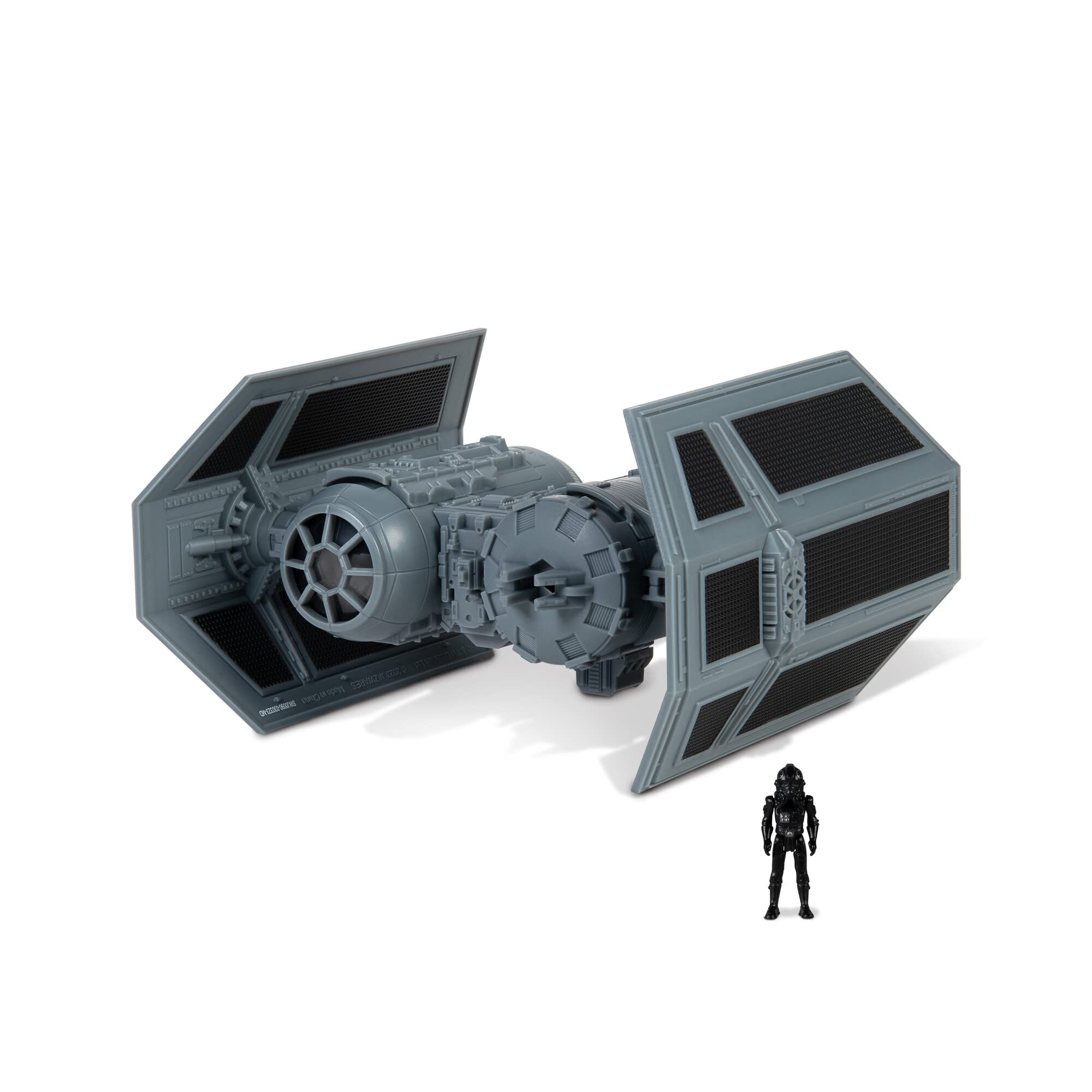 Bombardero Tie De Juguete Star Wars Micro Galaxy Squadron De 12,7 Cm Con Higo - Venta Internacional.