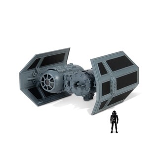 Foto 1 | Bombardero Tie De Juguete Star Wars Micro Galaxy Squadron De 12,7 Cm Con Higo - Venta Internacional.