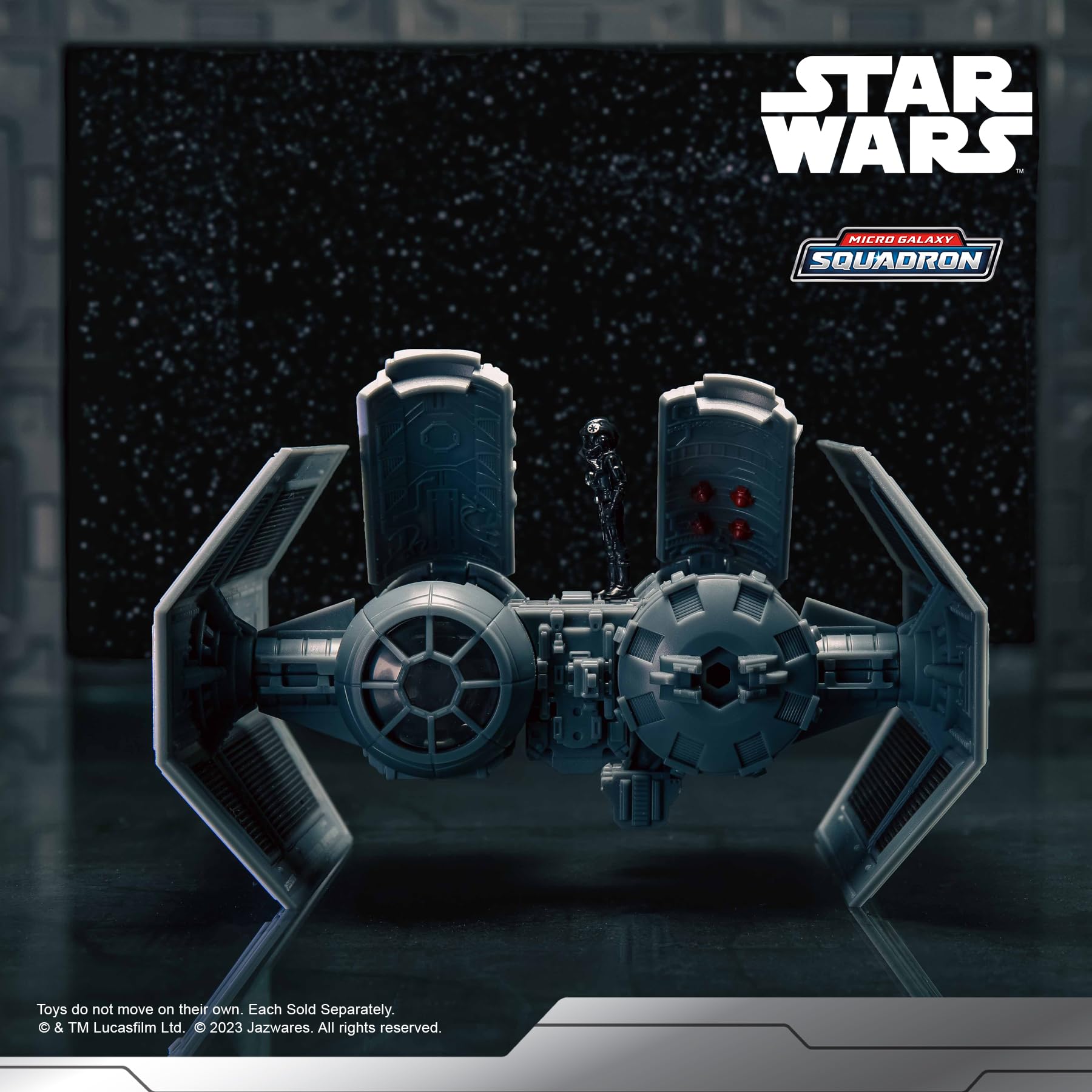 Foto 8 pulgar | Bombardero Tie De Juguete Star Wars Micro Galaxy Squadron De 12,7 Cm Con Higo - Venta Internacional.