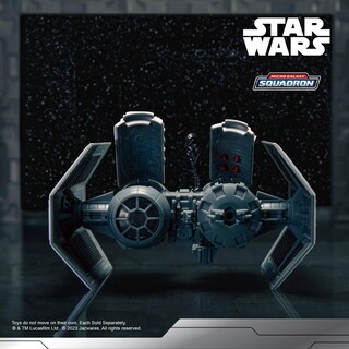 Foto 7 | Bombardero Tie De Juguete Star Wars Micro Galaxy Squadron De 12,7 Cm Con Higo - Venta Internacional.
