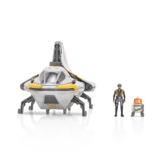 Foto 1 | Star Wars Micro Galaxy Squadron Phantom Ii: Vehículo De 5 Pulgadas Con Dos Accesorios Para Microfigu - Venta Interna