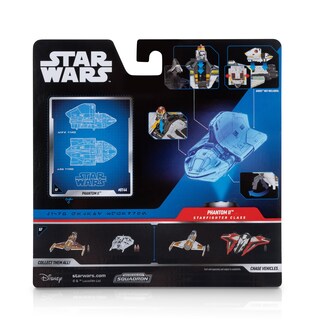 Foto 4 | Star Wars Micro Galaxy Squadron Phantom Ii: Vehículo De 5 Pulgadas Con Dos Accesorios Para Microfigu - Venta Interna