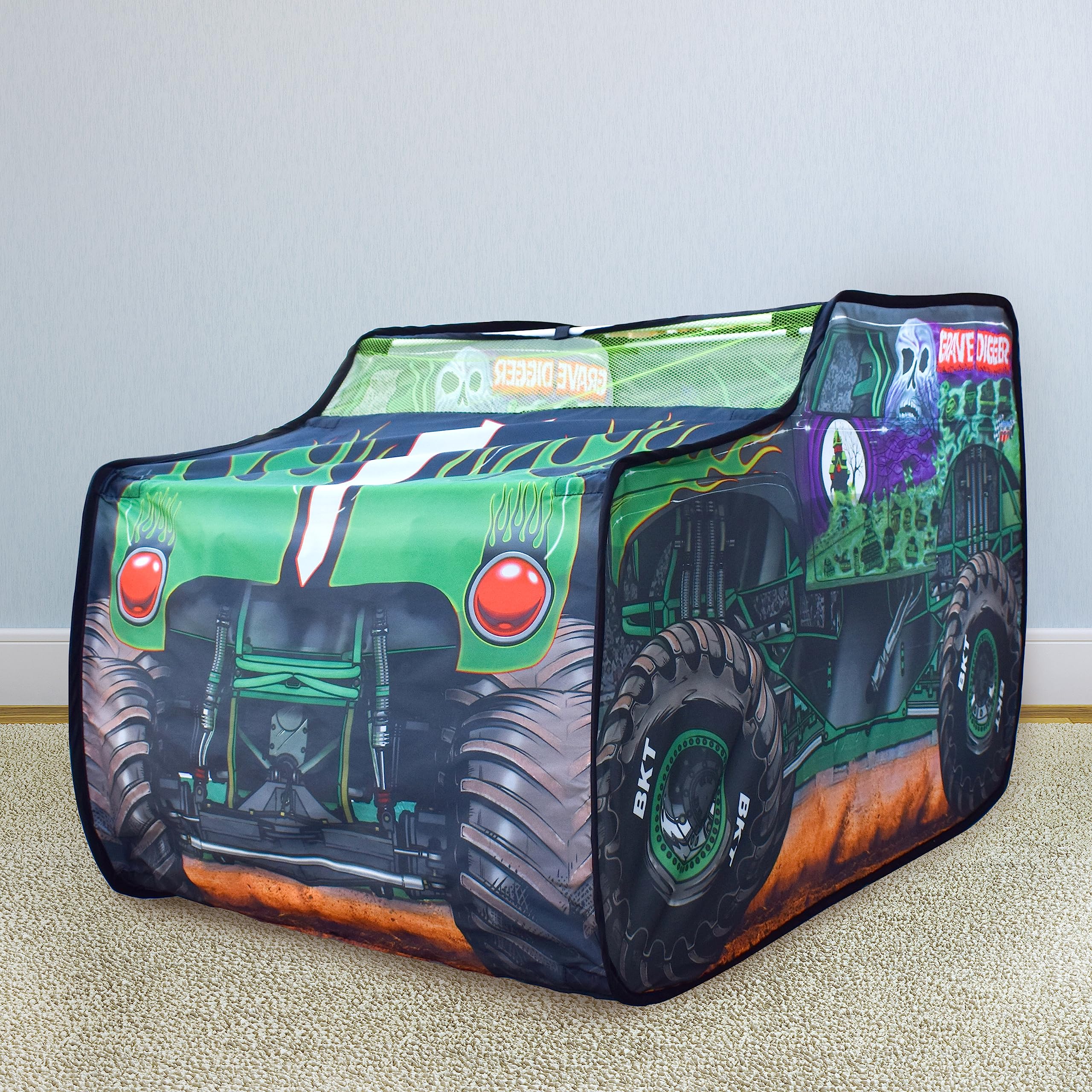 Foto 6 pulgar | Carpa Playhouse Sunny Days Monster Jam Grave Digger Kids - Venta Internacional.
