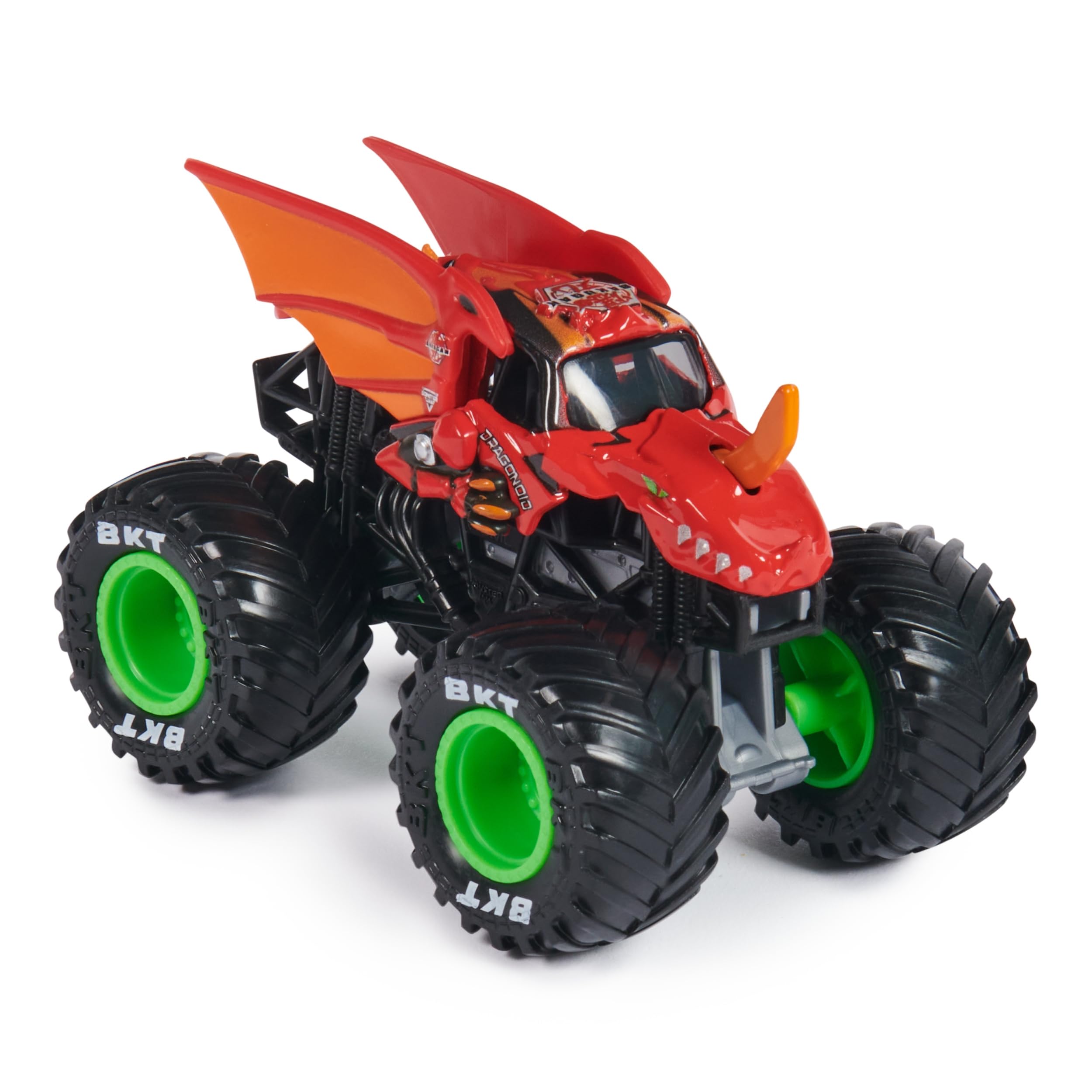 Foto 4 | Camión Fundido Monster Jam Dragonoid Serie 33 A Escala 1:64 - Venta Internacional.