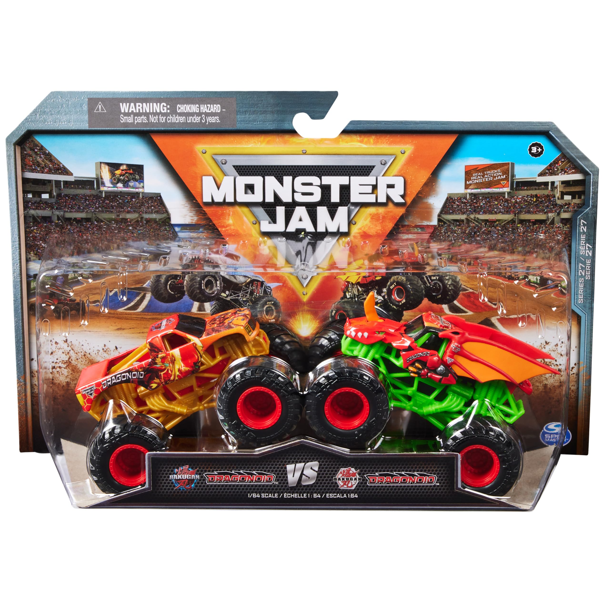 Foto 1 | Bakugan Dragonoid Vs. Oficial De Toy Monster Jam Bakugan - Venta Internacional.