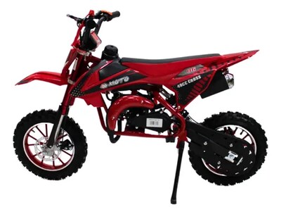Foto 3 | Moto Cross Para Niños Starkids Skr1006 Gasolina Doble Escape Rojo
