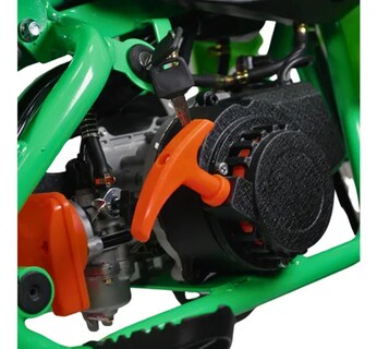 Foto 4 | Moto Cross Para Niños Starkids Skr1006 Gasolina Doble Escape Verde