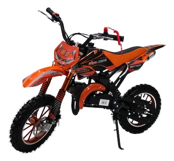 Foto 1 | Moto Cross Para Niño Skr1000 Starkids De Gasolina 2 Tiempos Naranja