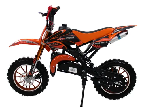 Foto 3 | Moto Cross Para Niño Skr1000 Starkids De Gasolina 2 Tiempos Naranja