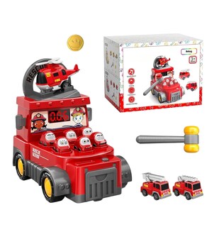 Foto 1 | Vehículp Bomberos Belug 4pz Rojo Negro