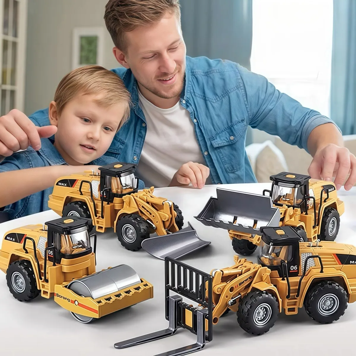 Foto 4 pulgar | Coche Belug Juguete 1pz Amarillo