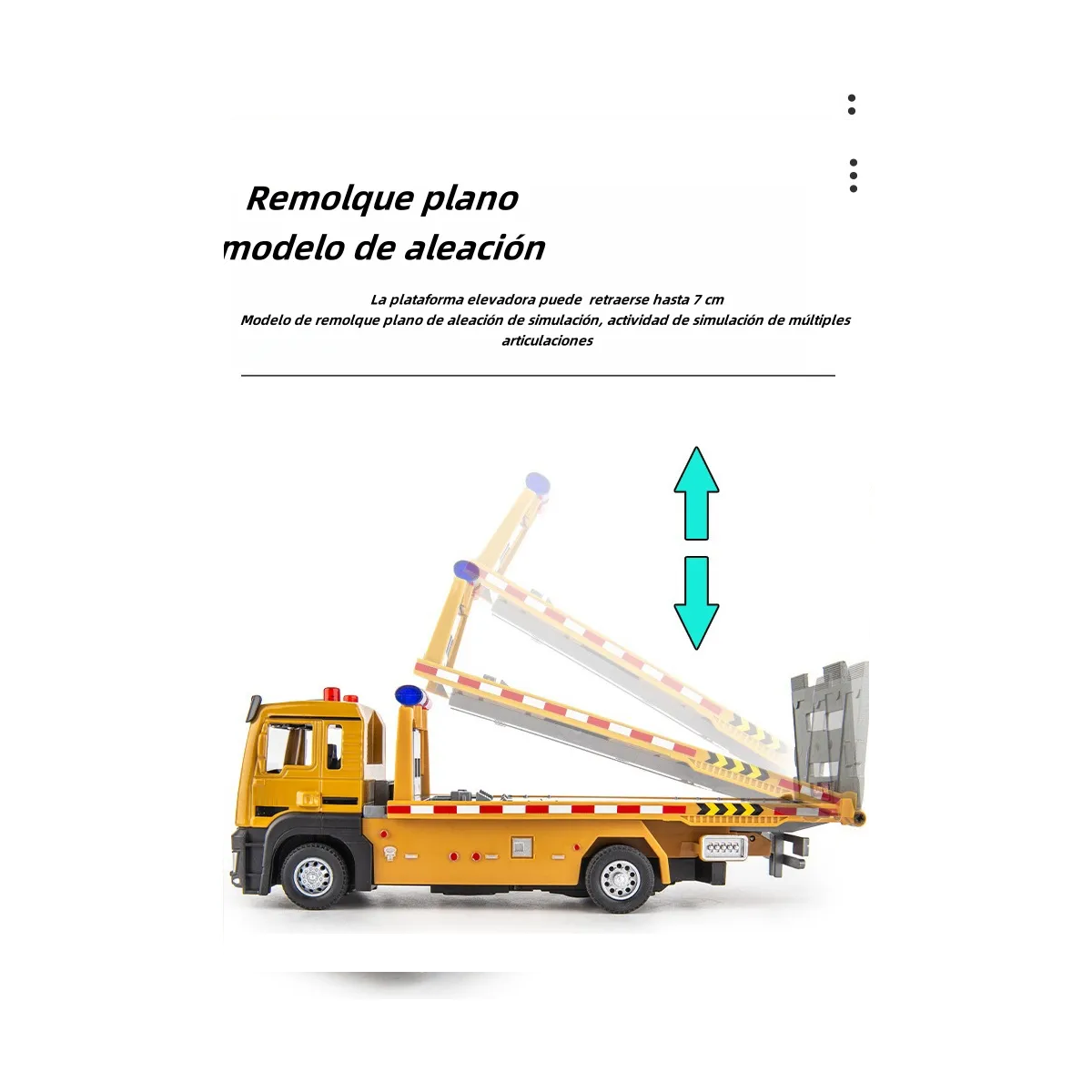 Foto 5 | Remolque Belug Juguete 1pz Amarillo