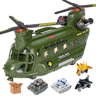 Foto 1 | 5pz Juguetes Avión Lab.gtransformer Verde Olivo
