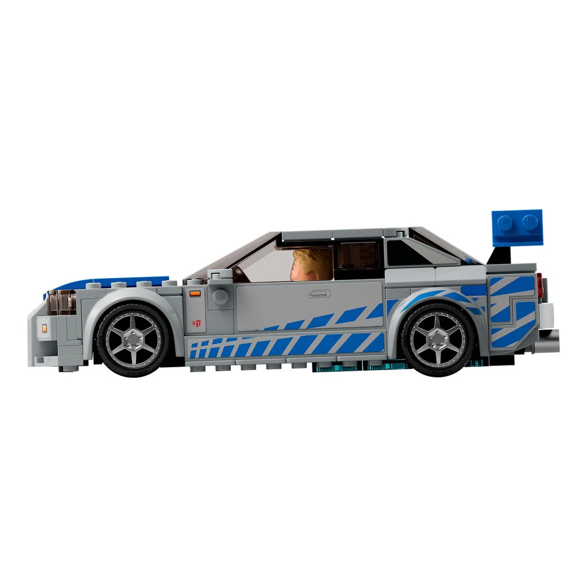 Foto 3 | Bloque Carro Belug Construccion 319 Piezas Gris Azul