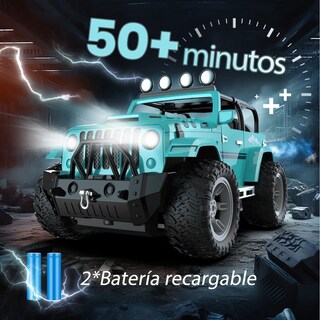 Foto 2 | Coche Jeep Lab.g Juguetes De 2 4 Ghz Verde Claro
