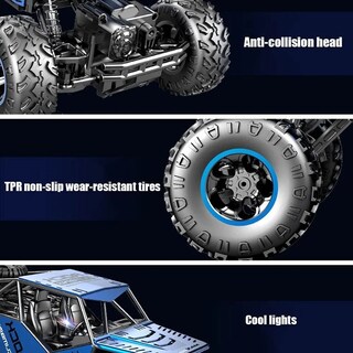 Foto 4 | Juguete Control Remoto Belug 4x4 Azul