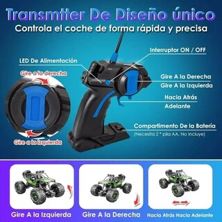 Foto 4 | Juguete Control Remoto Belug 7pz Verde