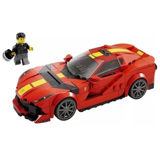 Foto 2 | Carro Juguete Lab.g Ferrari 812pz Rojo Amarillo