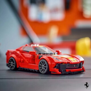 Foto 5 | Carro Juguete Lab.g Ferrari 812pz Rojo Amarillo