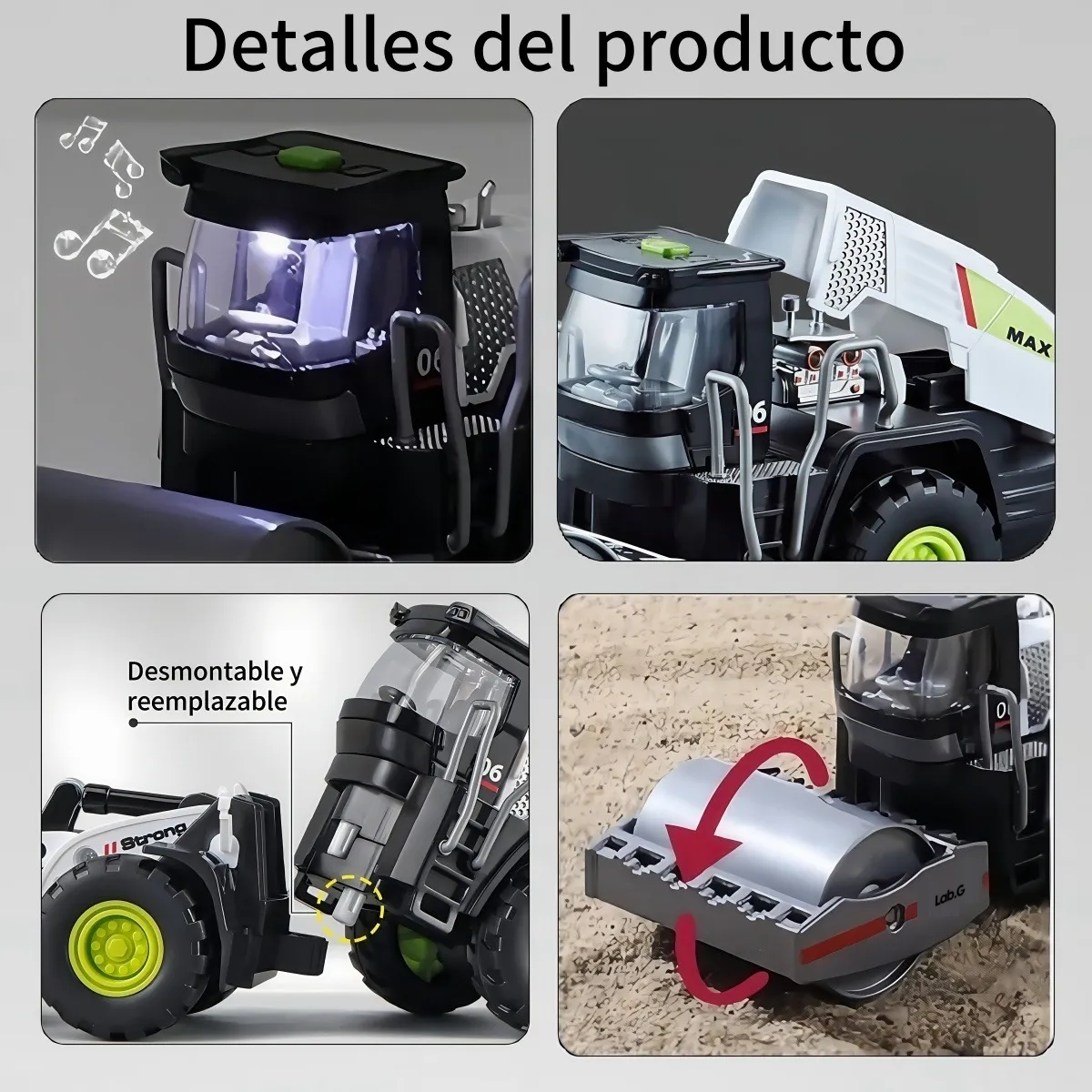 Foto 4 | Coche Juguete  Lab.g 1pz Negro