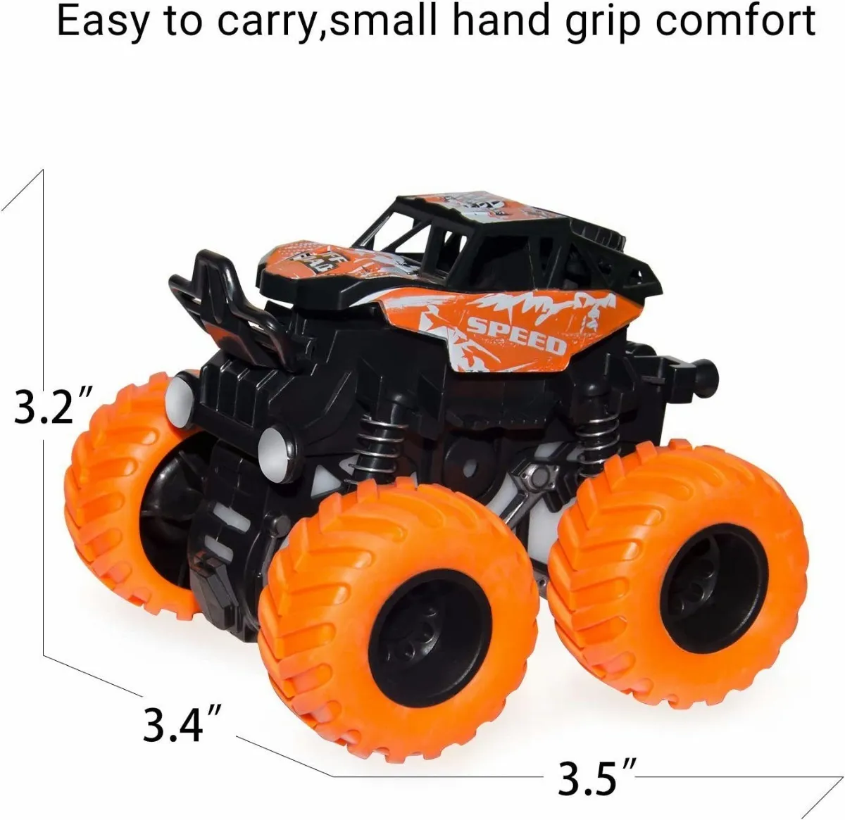 Foto 4 pulgar | Vehículo Para Niños Belug  4pcs Rojo Verde Azul Naranja