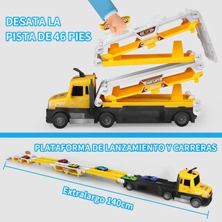 Foto 5 | Coches Juguete Belug Amarillo 7pz