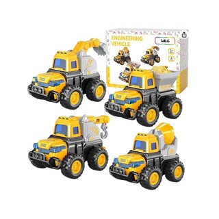 Foto 1 | Coche De Juguete Lab.g 4pcs Amarillo Negro