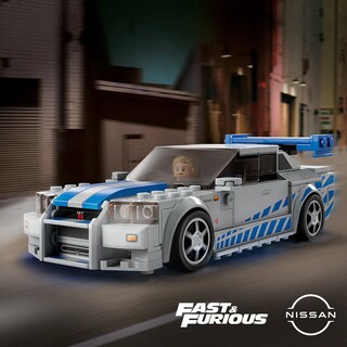 Foto 2 | Bloque Carro Construccion Lab.g 319 Piezas Gris Azul