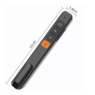 Foto 2 | Apuntador Láser Inalámbrico Usb Recargable Eo Safe Imports Esi-6342 color Negro