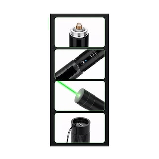 Foto 3 | Puntero Láser Recargable Eo Safe Imports Esi-6343 color Negro