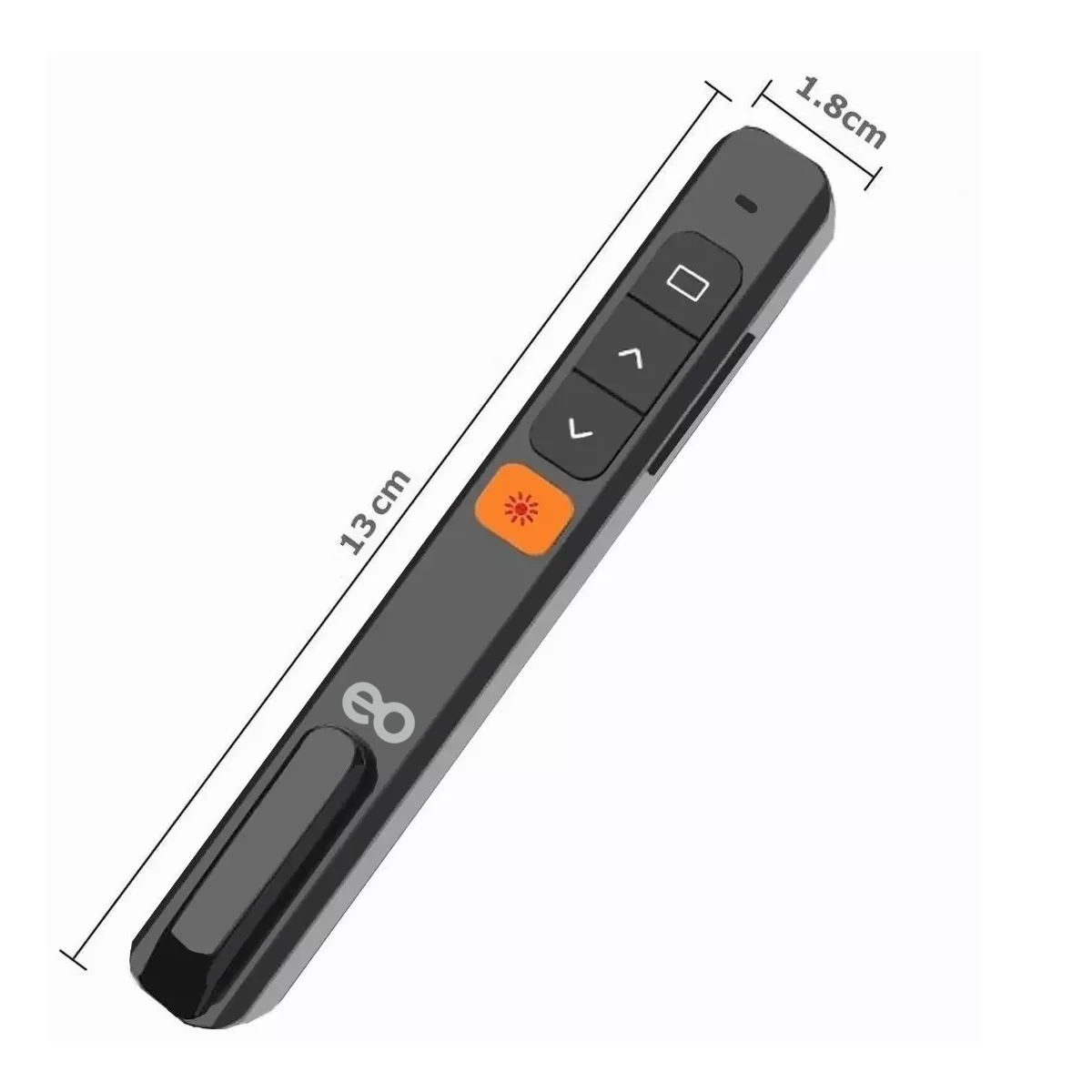 Foto 2 | Apuntador Láser Inalámbrico Usb Recargable Eo Safe Imports Esi-6342-1 Negro