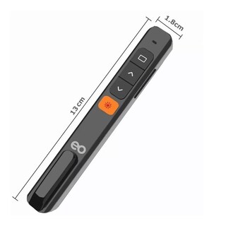 Foto 2 | Apuntador Láser Inalámbrico Usb Recargable Eo Safe Imports Esi-6342-1 Negro
