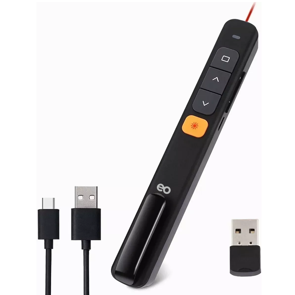 Foto 5 | Apuntador Láser Inalámbrico Usb Recargable Eo Safe Imports Esi-6342-1 Negro