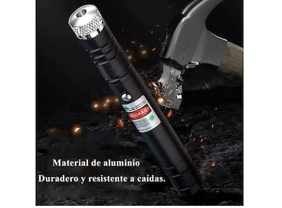 Foto 2 | Xtellar - Puntero Láser Verde De Alta Potencia, Recargable Por Usb, 5000mw, Proyector Profesional