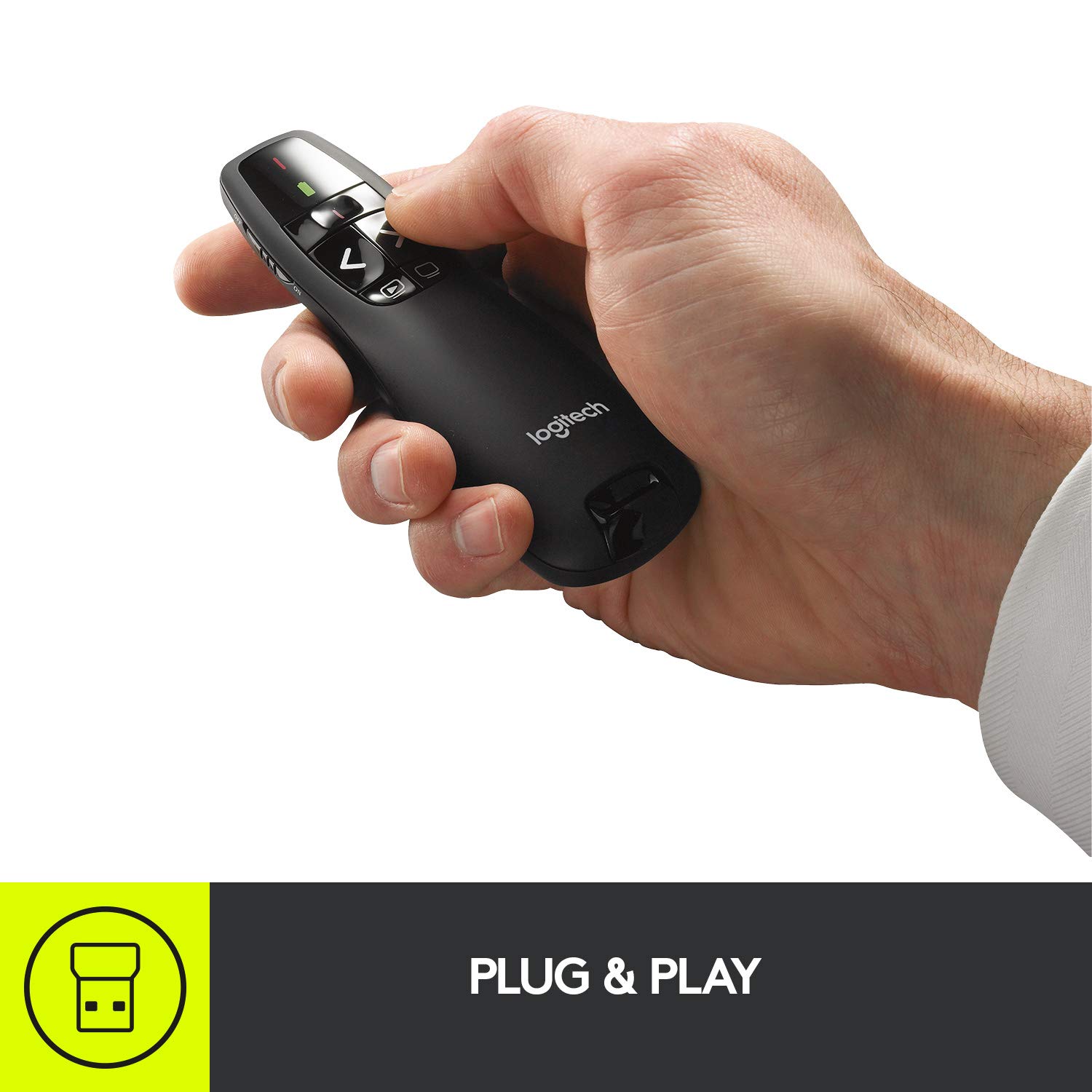 Foto 4 pulgar | Clicker Remoto Inalámbrico Para Presentaciones Logitech R400 - Venta Internacional.