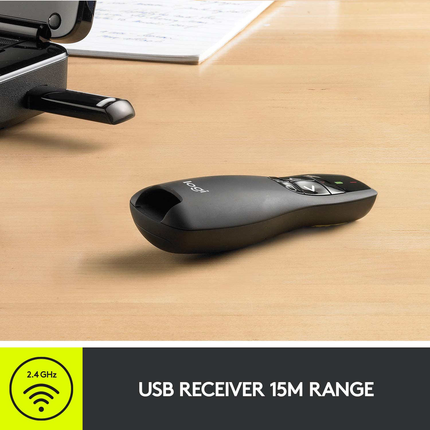 Foto 6 pulgar | Clicker Remoto Inalámbrico Para Presentaciones Logitech R400 - Venta Internacional.