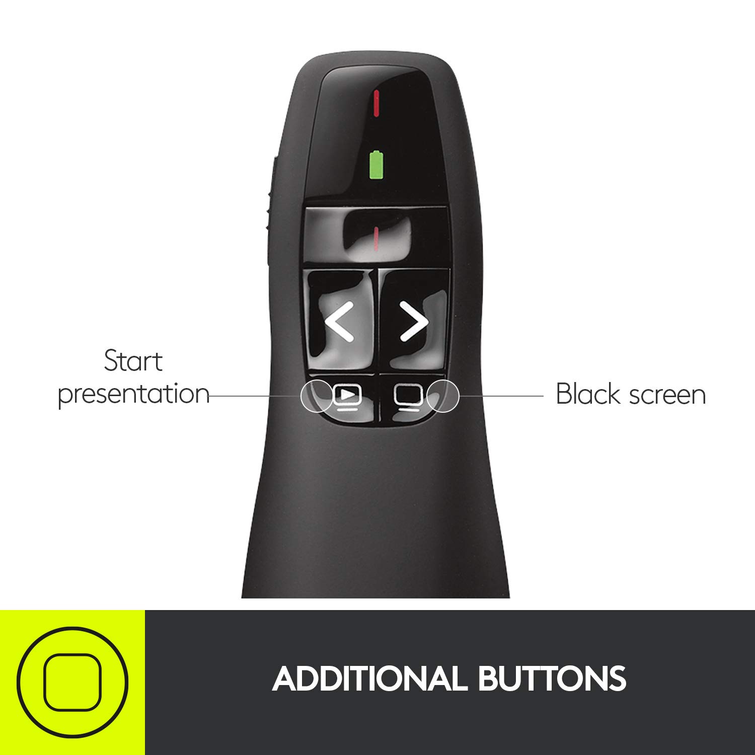Foto 6 | Clicker Remoto Inalámbrico Para Presentaciones Logitech R400 - Venta Internacional.