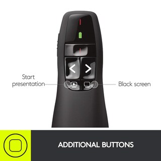 Foto 6 | Clicker Remoto Inalámbrico Para Presentaciones Logitech R400 - Venta Internacional.