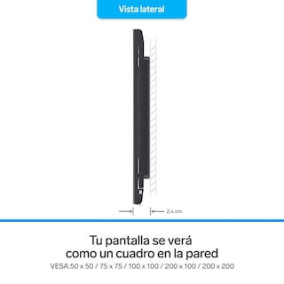 Foto 4 | Soporte Steren para Pantallas de 14'' a 42'' Ultradelgado