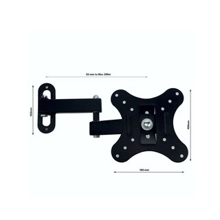 Foto 5 | Soporte Articulado Elegate Hold29 para Pantalla de 14 a 27" para Pared Negro