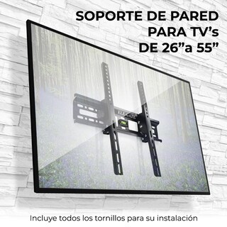 Foto 5 | Soporte Elegate Hold.34 color Negro de Pared para TV/Monitor de 26'' a 55''
