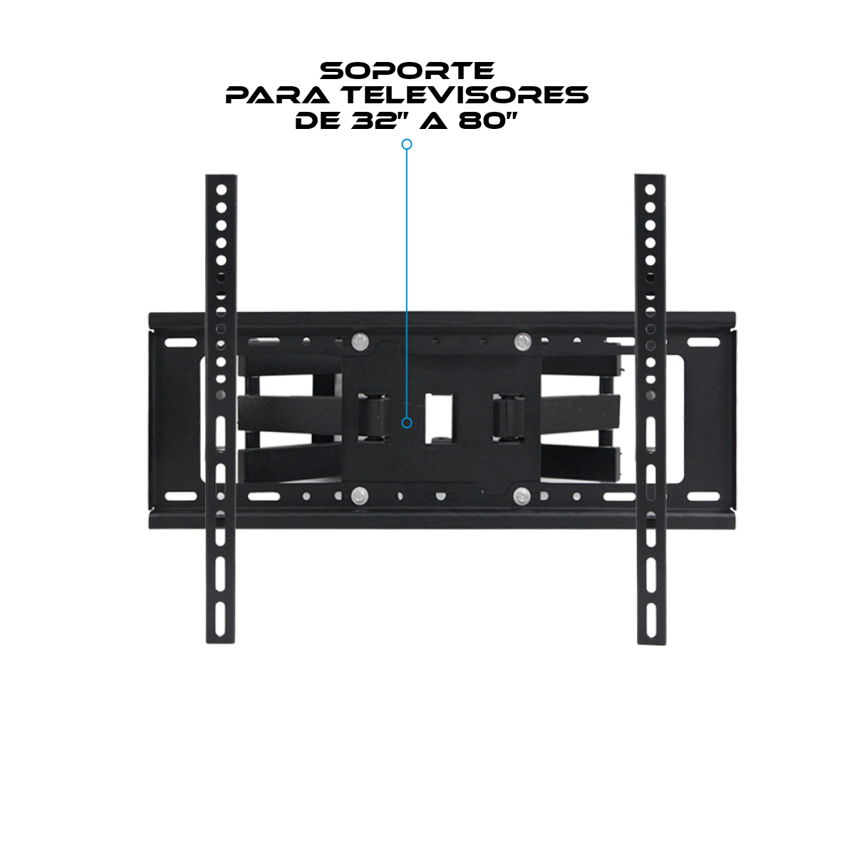 Foto 5 pulgar | Soporte De Pared Con Movimiento Para Tv Pantalla 32'' - 80''